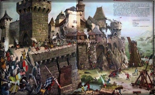 L'attaque du château fort